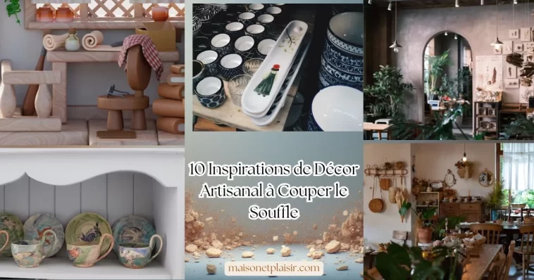 10 Inspirations de Décor Artisanal à Couper le Souffle