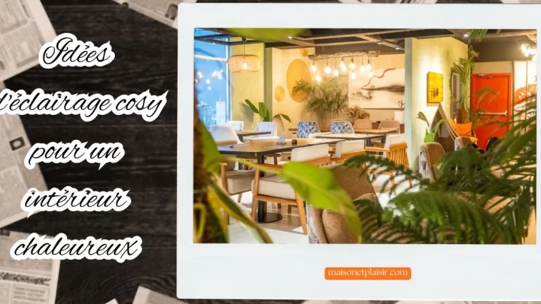 8 Idées d'éclairage cosy pour un intérieur chaleureux