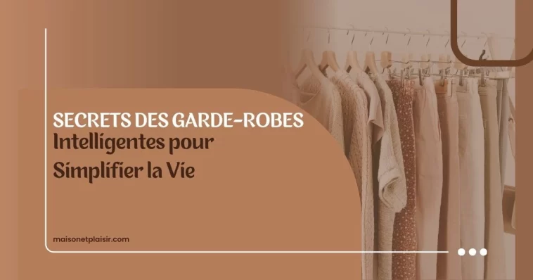 Secrets des Garde-Robes Intelligentes pour Simplifier la Vie